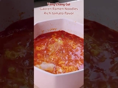 Noodle di ramen non fritte Instant Tempo di cottura 5 minuti Delicious Noodle Instant Zuppa