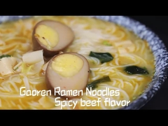 Noodle non fritte Tazze di manzo piccante Noodle istantanee con sapore di manzo piccante dalla Cina