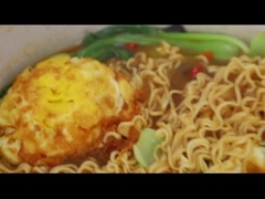 OEM Original Yellow Chinese Spicy Cup Noodles istantanei olio aromatizzante di manzo fritto 183g*12