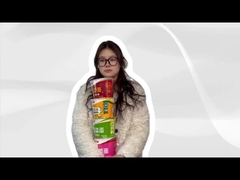 Per assaggiare i noodles istantanei di diverso sapore seguire il diversi sciacquatori