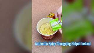 Soluzione per pasto rapido con noodle piccanti di Chongqing Hotpot Cup