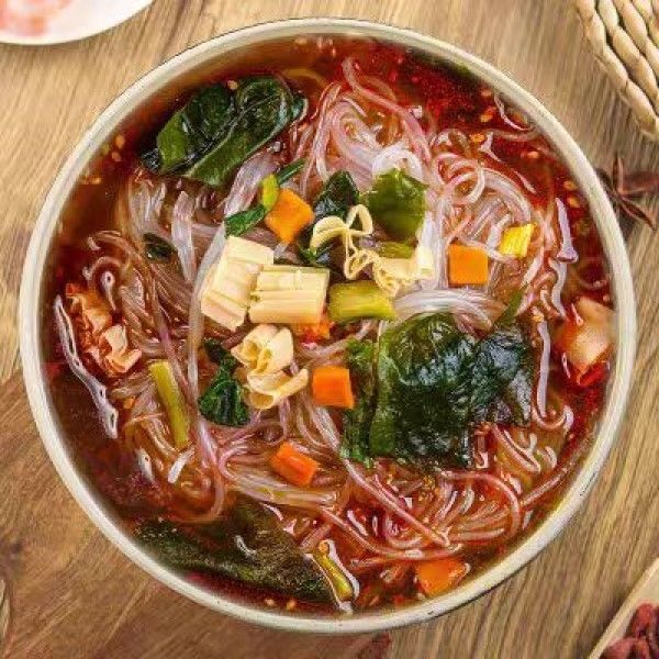 Cristallo chiaro e liscio noodle di vermicelli istantanei Potente e deliziosa scelta Patata dolce vermicelli