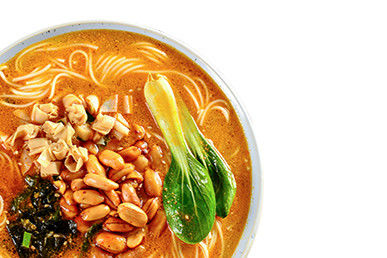 Semi profumati Vegetariani Fagioli istantanei Confezione in botte Aghi non piccanti Funghi / verdure Sapore