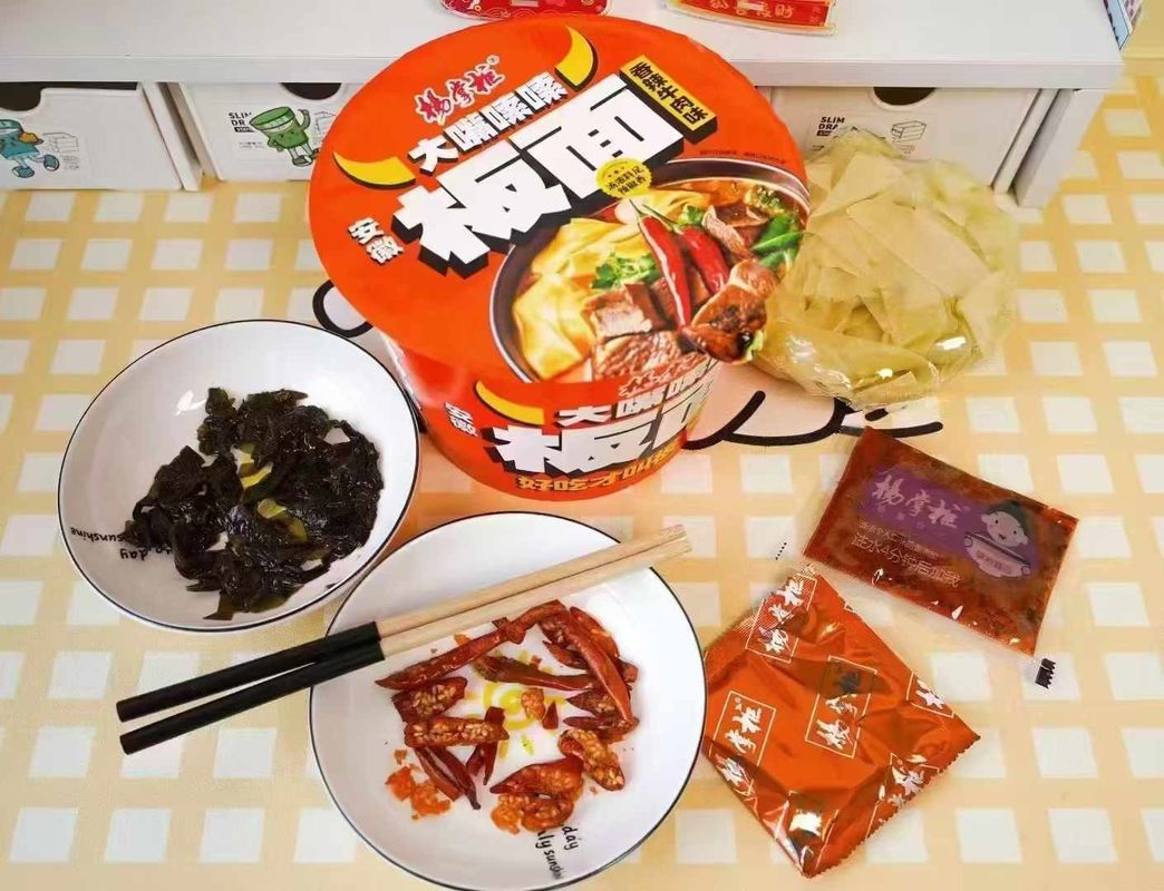 Noodle istantanee Noodle non fritte 1 porzione 167G per il beneficio