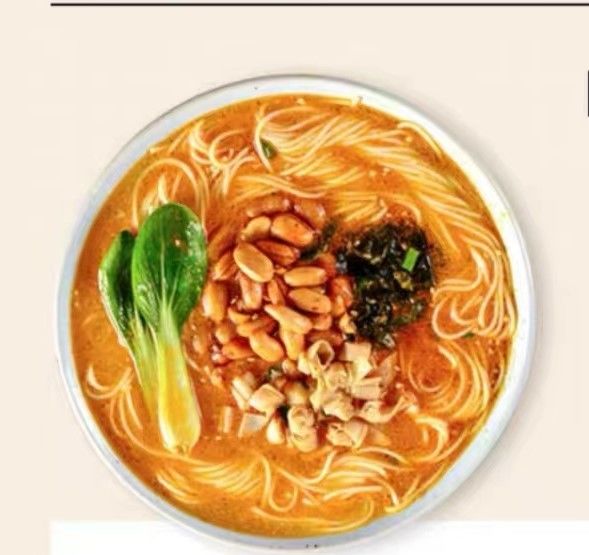 Zuppa non fritta Fagioli istantanei Dolci e piccanti Sapore mala pomodoro Fagioli asiatici