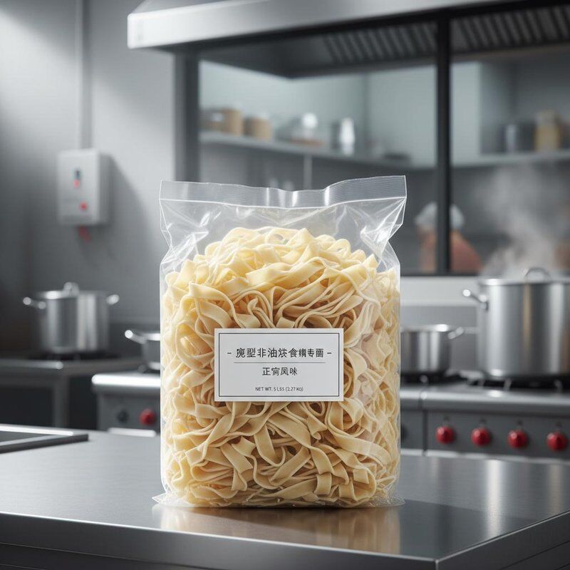 Noodle non fritte Noodle ramen realizzate per soddisfare le richieste dell'industria del foodservice con un gusto autentico