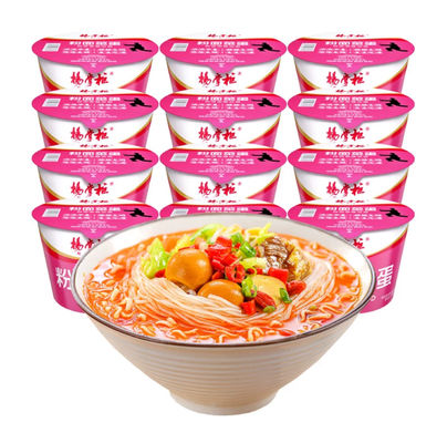 Vermicelli e noodles istantanei con sapore di manzo al pomodoro OEM accettabile