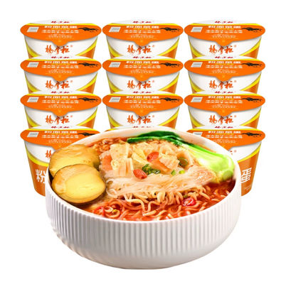 200 grammi di noodles molto piccanti di stile hongkong e vermicelli ricchi di sapore di succo